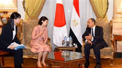 وزيرة الدولة اليابانية للشئون الخارجية تعبر عن سعادتها لحضور حفل افتتاح المتحف المصري الكبير