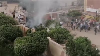 السيطرة على حريق داخل مدرسة 25 يناير بالمنيا دون إصابات