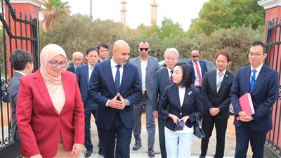 زيارة ملكية إلى المدرسة المصرية اليابانية بزهراء مدينة نصر برفقة وزير التعليم 