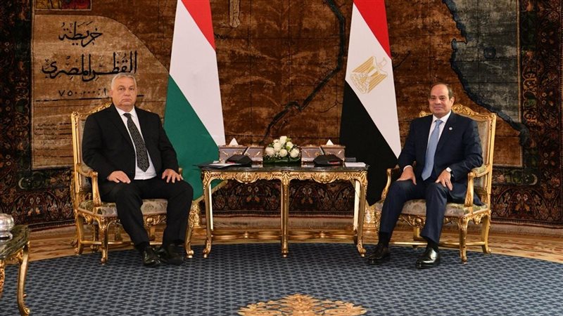 قمة مصرية مجرية بالقاهرة