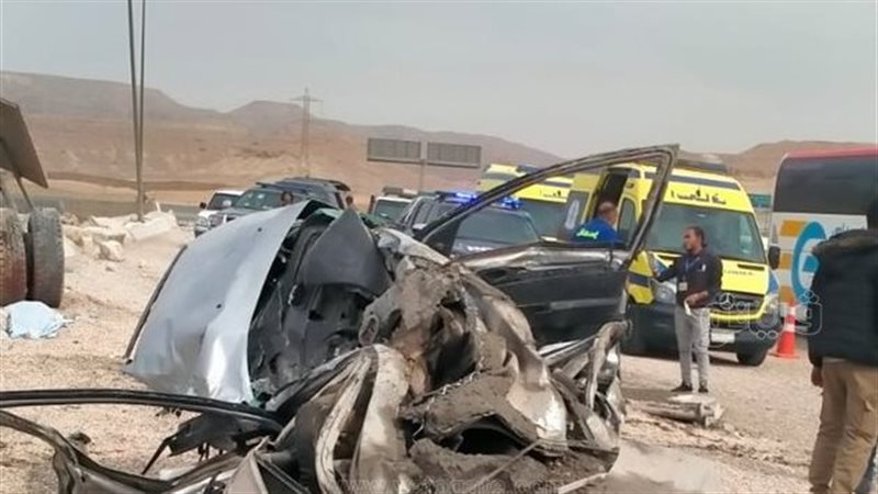 جانب من الحادث 