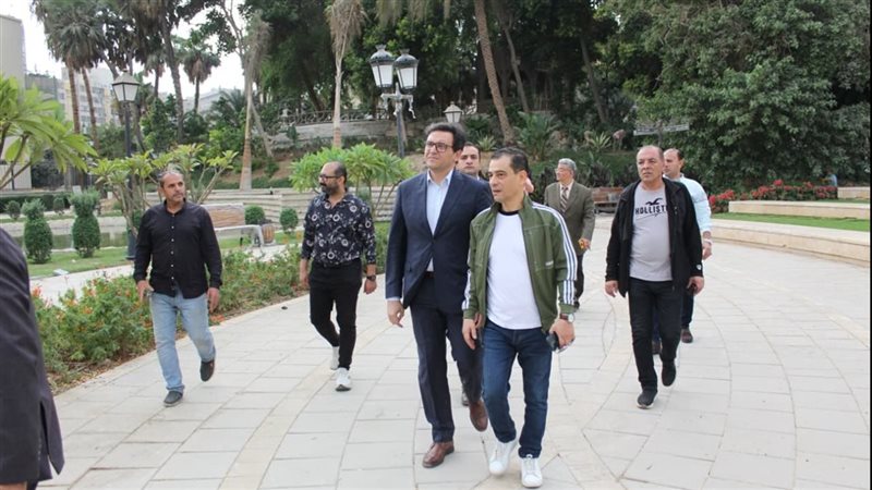 وزير الثقافة يتفقد