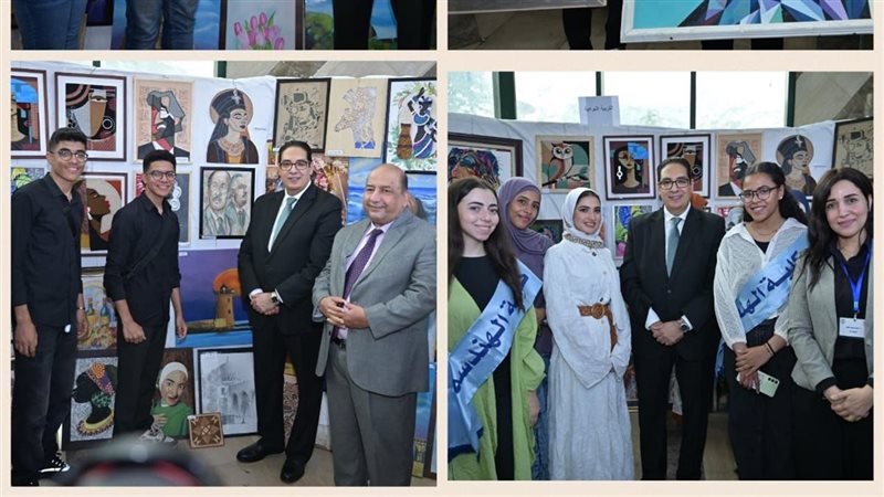 افتتاح معرض فنون