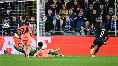 تعادل مثير بين برشلونة وكلوب بروج بثلاثية لكل فريق في دوري أبطال أوروبا 