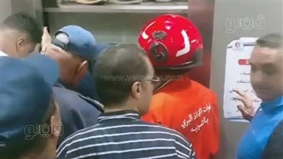 مصرع سيدة وإصابة طفلين توأم فى سقوط مصعد كهربائي بالإسكندرية 