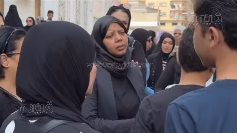جانب من الجنازة،
