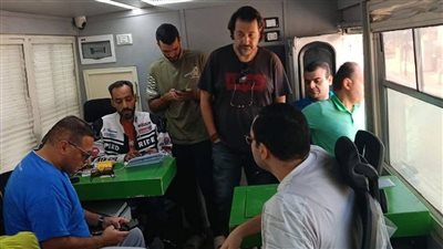 سيارات متنقلة لتحصيل فواتير المياه بالقاهرة الجديدة