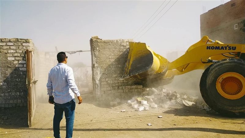 حملة إزالة بأسيوط،