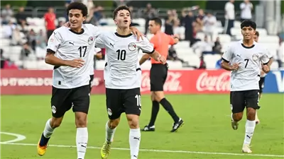 فرص منتخب مصر في حجز بطاقة التأهل في مونديال الناشئين أمام إنجلترا