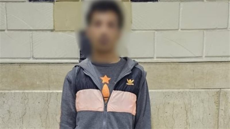 ضبط شخص تعدى على