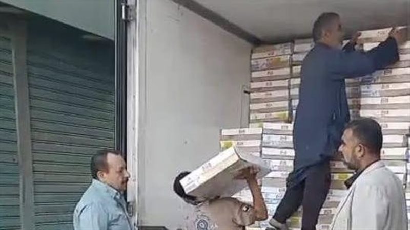  ضبط 6,6 طن لحوم