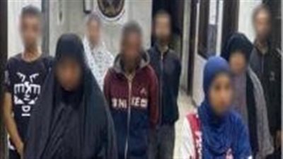ضبط 11 شخصا لاستغلالهم الأحداث في أعمال التسول بالجيزة