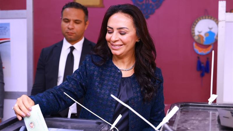 مايا مرسي وزيرة التضامن