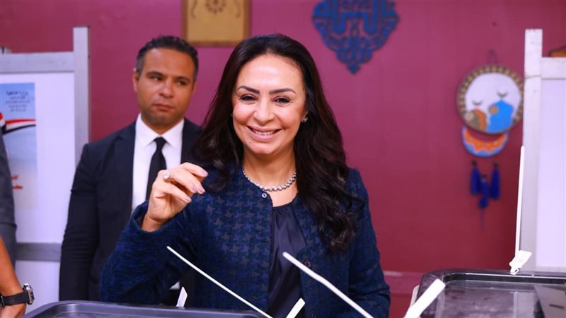 مايا مرسي وزيرة التضامن،