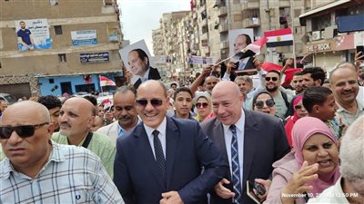 انزل شارك، تعليم الإسكندرية تنظم مسيرة لحث المواطنين على التصويت بانتخابات النواب 2025 (صور)