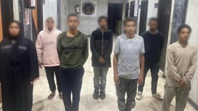 ضبط 12 متهما بينهم 6 سيدات لاستغلال الأطفال فى التسول بالقاهرة والجيزة
