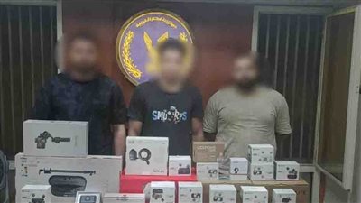 ضبط 3 أشخاص بتهمة سرقة معدات تصوير من داخل شركة بعابدين