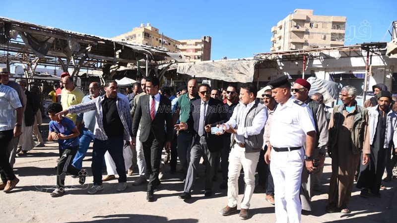 محافظ مطروح يتفقد