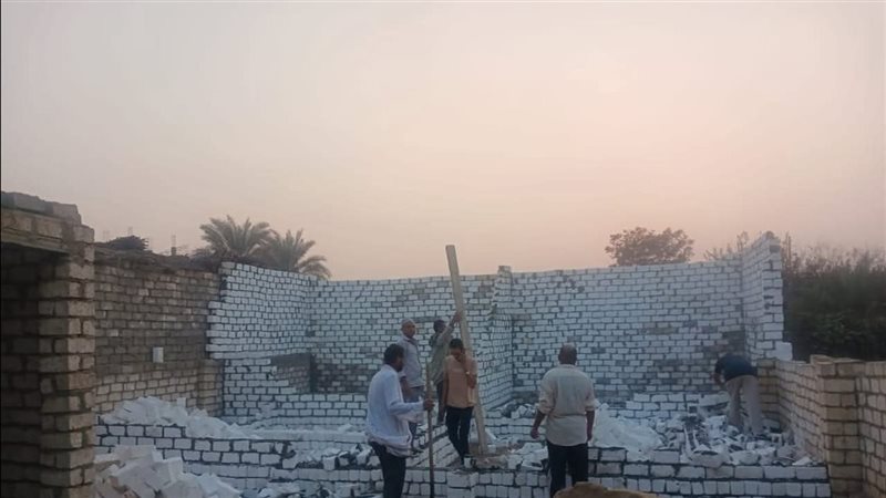 إزالة تعدي على الأراضي،