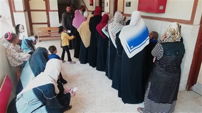 إقبال كثيف من السيدات في اليوم الثاني لانتخابات مجلس النواب بقنا