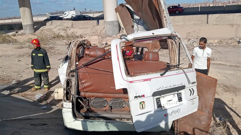 مصرع سيدة وإصابة