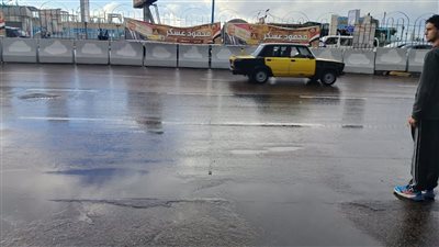 هطول أمطار متوسطة على الإسكندرية (صور) 