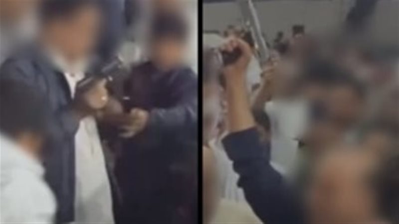 إطلاق نار احتفالا