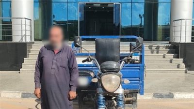 ضبط قائد تروسيكل يحمل أطفالًا من طلبة المدارس بالجيزة 
