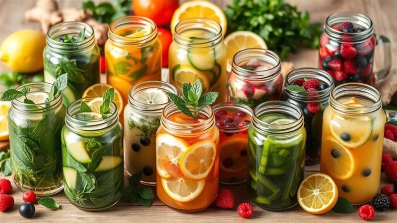 مشروبات طبيعية 