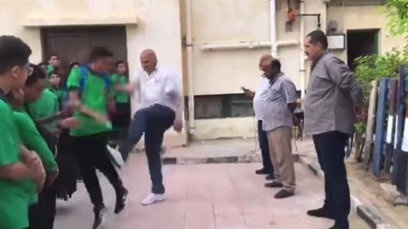 واقعة اعتداء مدير