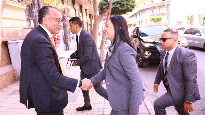 مايا مرسي وزيرة التضامن،