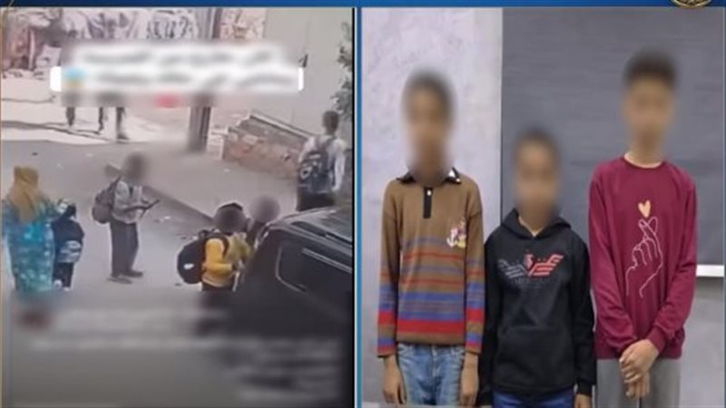ضبط 3 طلاب بتهمة