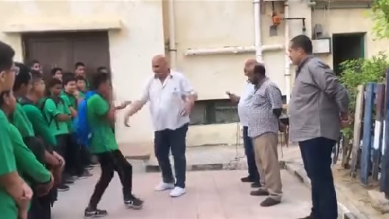 واقعة اعتداء مدير