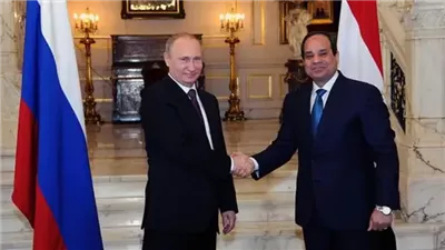  السيسي يشدد لـ بوتين على ضرورة خفض التصعيد الراهن بمنطقة الشرق الأوسط