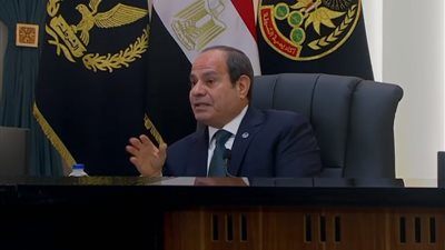 السيسي: أنا جيت في وقت كان الفن والقيم والتعليم والصناعة على الأرض (فيديو)