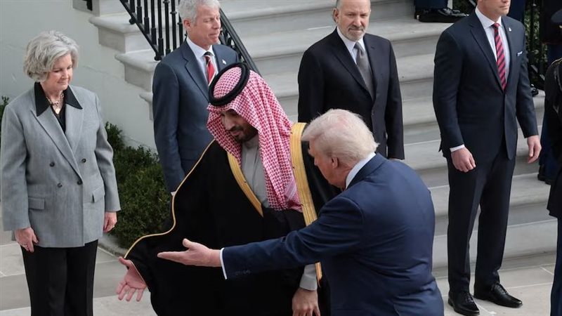 ترامب يستقبل بن سلمان،
