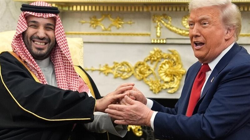 ترامب وبن سلمان،