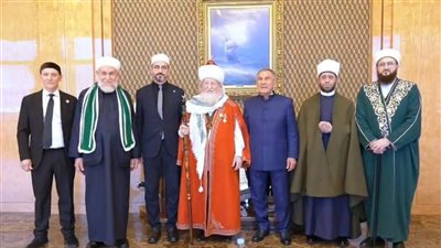 رئيس تتارستان يستقبل وزير الأوقاف بحضور مفتي البلاد ويشيد بمكانة مصر والأزهر