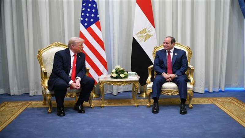 الرئيس السيسي وترامب