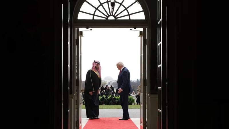 ترامب والأمير محمد