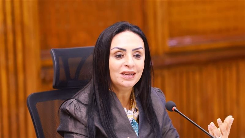 مايا مرسي وزيرة التضامن