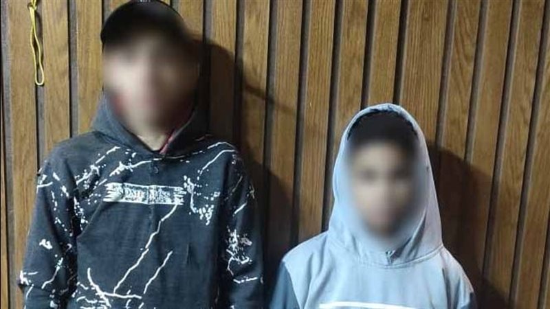 ضبط طفلين بالإسكندرية