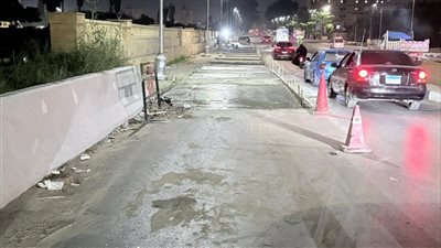 الانتهاء من إصلاح منزل دوران الحميات بالإسماعيلية وعودة الحركة المرورية الإثنين المقبل