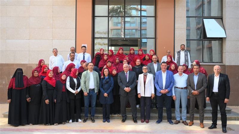 مايا مرسي تتفقد مديرية
