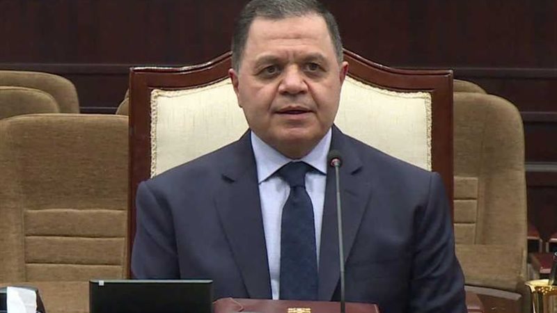 وزير الداخلية اللواء