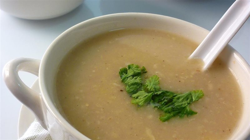 شوربة الكريمة الصحية