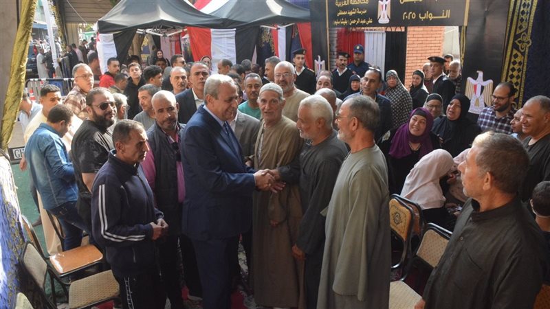 محافظ الغربية يتفقد