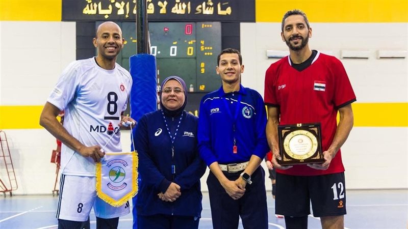 منتخب الطائرة يفوزعلى