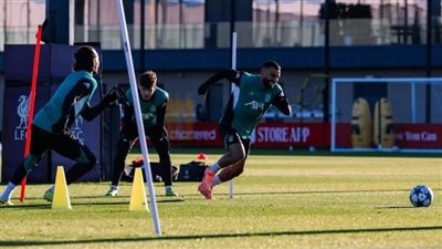 ليفربول يختتم تدريباته لمواجهة إيندهوفن في دوري أبطال أوروبا (صور)