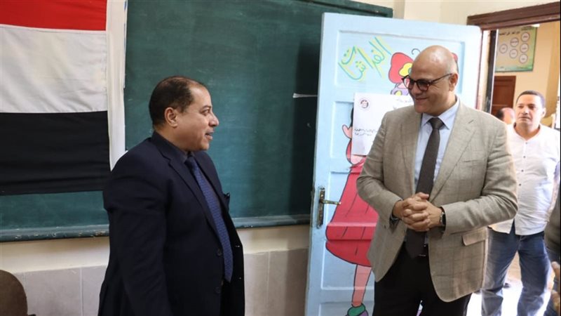 محافظ القليوبية يتفقد